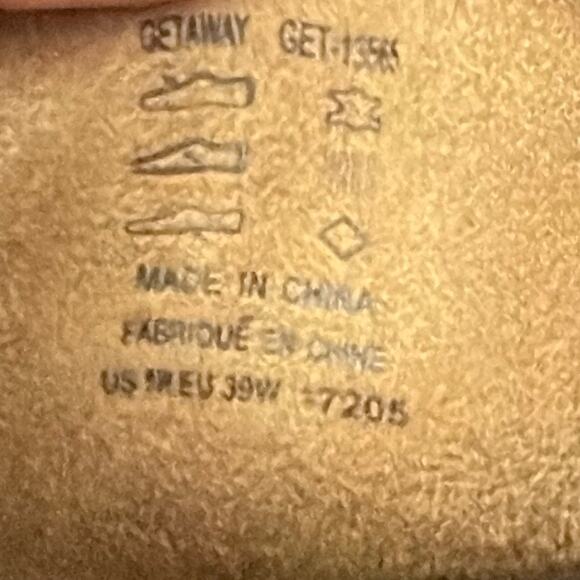 Taos Shoes Womens Size 8 Wide Getaway Lace Up Oxford Brown Leather - Picture 5 of 8